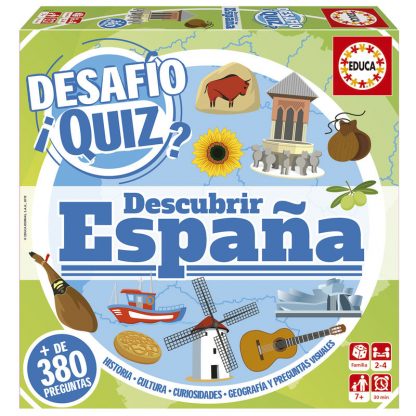 spanish Challenge Quiz Discover Spain board game - Image 2