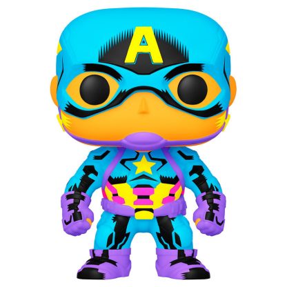 POP figure Marvel Captain America Black Light Exclusive