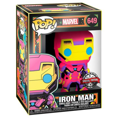 POP figure Marvel Iron Man Black Light Exclusive - Image 2