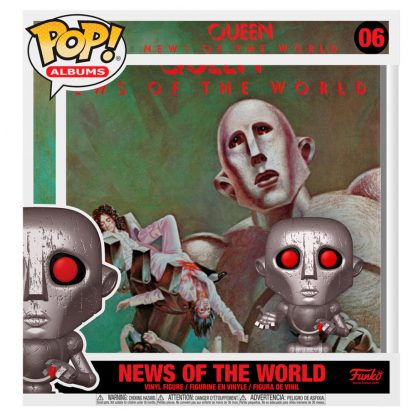 POP figure Queen News of the World with Album Case - Image 2