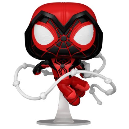 POP figure Marvel Spiderman Miles Morales Crimson Cowl Suit - Image 3