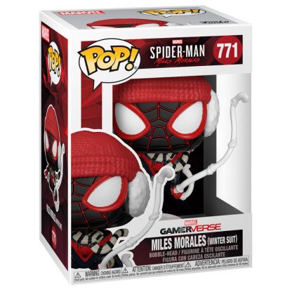 POP figure Marvel Spiderman Miles Morales Winter Suit - Image 3
