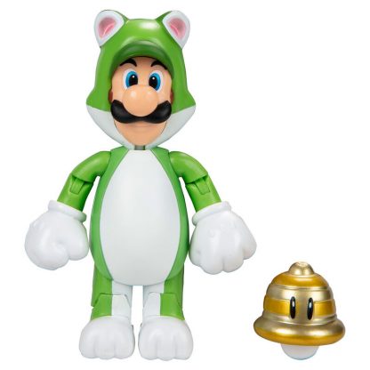 Nintendo Super Mario Cat Luigi figure 10cm - Image 2