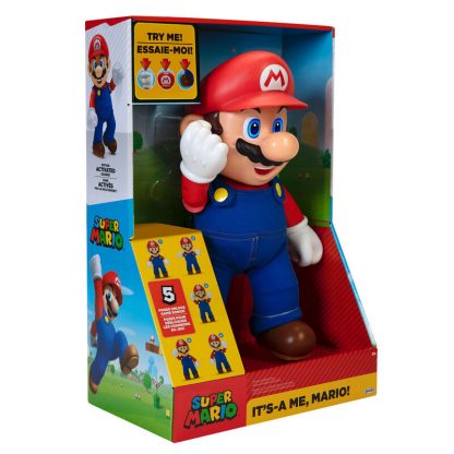 Nintendo Super Mario - Mario Its A Me interactive english figure 36cm - Image 2