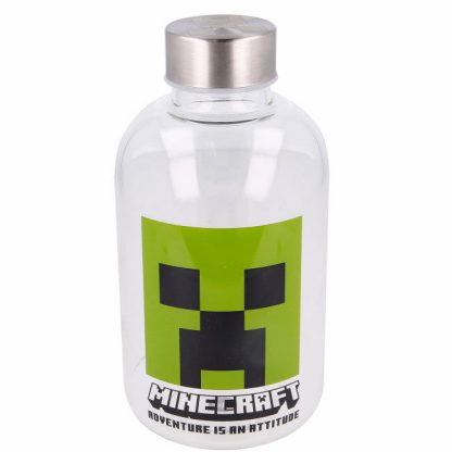 Minecraft glass bottle 620ml - Image 2