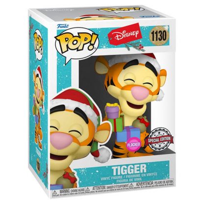 POP figure Disney Holiday Tigger Flocked Exclusive - Image 2
