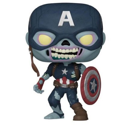 POP figure Marvel What If Zombie Captain America Exclusive 25cm - Image 2