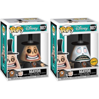 POP figure Disney Nightmare Before Christmas Mayor with Megaphone 5 + 1 Chase - Image 4