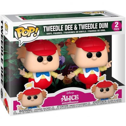 POP pack 2 figures Disney Alice in Wonderland 70th Tweedle Dee and Dum - Image 2