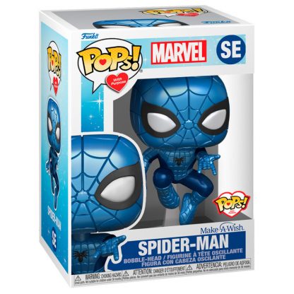 POP figure Marvel Make a Wish Spiderman Metallic - Image 2