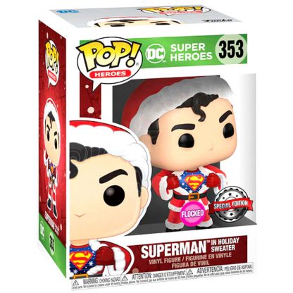 Set figure POP & Tee Back DC Comics Superman Exclusive Flocked - Image 5