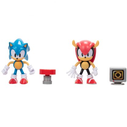 Sonic The Hedgehog Sonic & Mighty Sonic set figures 10cm - Image 2
