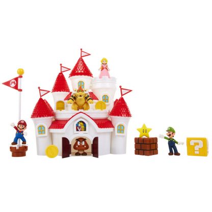 Super Mario Bros Mushroom Kingdom Deluxe Castle playset - Image 2