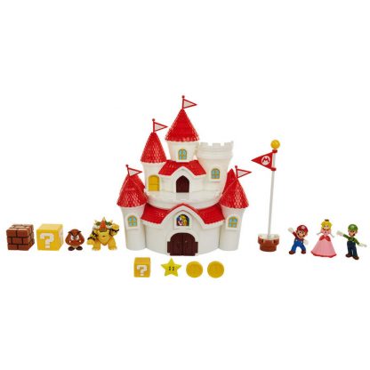 Super Mario Bros Mushroom Kingdom Deluxe Castle playset - Image 3