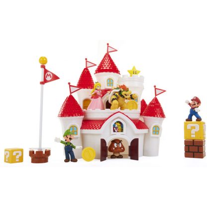 Super Mario Bros Mushroom Kingdom Deluxe Castle playset - Image 4