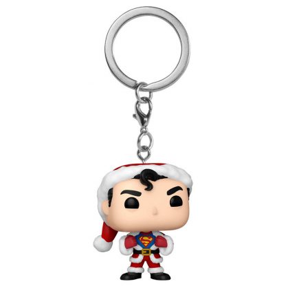 Pocket POP Keychain DC Comics Holiday Superman Exclusive - Image 2