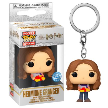 Pocket POP Keychain Harry Potter Holiday Hermione Exclusive - Image 3