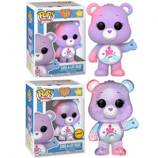 POP figure Care Bears 40th Anniversary Care a Lot Bear 5 + 1 Chase