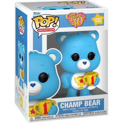 POP figure Care Bears 40th Anniversary Champ Bear 5 + 1 Chase - Image 3