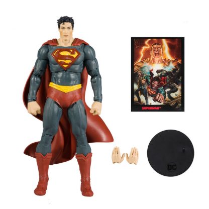 DC Comics Black Adam Comic + Superman figure 17cm - Image 2