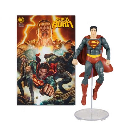 DC Comics Black Adam Comic + Superman figure 17cm - Image 3
