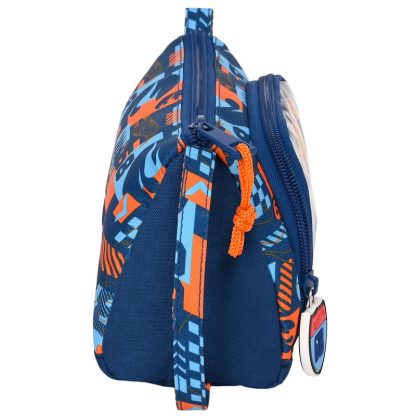 Hot Wheels Speed Club pencil case with drop-down pocket without stationery - Image 3