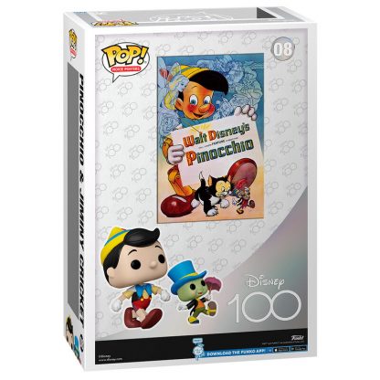 POP figure Movie Poster Disney 100th Pinocchio & Jiminy Cricket - Image 3