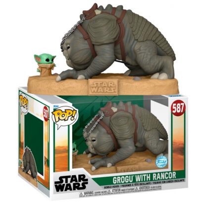 POP figure Star Wars Grogu with Rancor Exclusive - Image 3