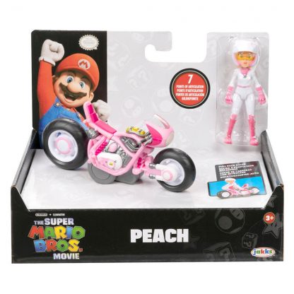 Mario Kart The Movie Super Mario Bros Vehicle + figure assorted 6cm - Image 3