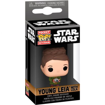 Pocket POP Keychain Star Wars Obi-Wan Kenobi 2 Young Leia Organa - Image 2