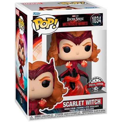 POP figure Marvel Doctor Strange Multiverse of Madness Scarlet Witch Exclusive - Image 2