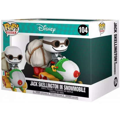 POP Ride figure Nightmare Before Christmas Jack with Goggles & Snowmobile - Image 3
