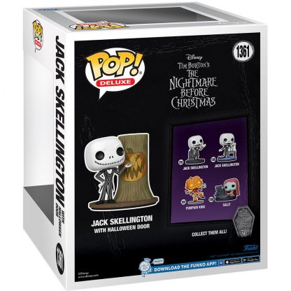 POP Deluxe figure Disney Nightmare Before Christmas 30th Anniversary With Halloween Door - Image 3
