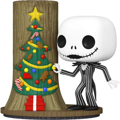 POP Deluxe Disney figure Nightmare Before Christmas 30th Anniversary Jack Skellington With Christmas Door - Image 2