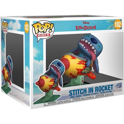 POP figure Rides Super Deluxe Disney Lilo and Stitch - Stitch in Rocket - Image 3