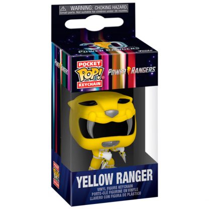 Pocket POP Keychain Power Rangers 30th Anniversary Yellow Ranger - Image 2