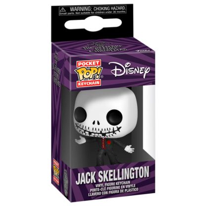 Pocket POP Keychain Nightmare Before Christmas 30th Anniversary Jack Skellington - Image 2