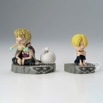 One Piece World Collectable Stories Sanji & Zeff figure 6cm - Image 3