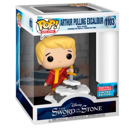 POP figure Deluxe Disney The Sword in the Stone Arthur Pulling Excalibur Exclusive - Image 2