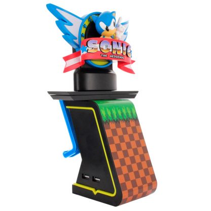 Sonic The Hedgehog Classic Sonic clamping bracket Cable guy Ikon 20cm - Image 3
