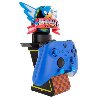 Sonic The Hedgehog Classic Sonic clamping bracket Cable guy Ikon 20cm - Image 9