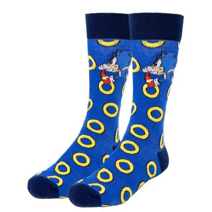 Sonic the Hedgehog pack 3 adult socks - Image 3