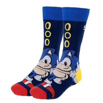 Sonic the Hedgehog pack 3 adult socks - Image 4