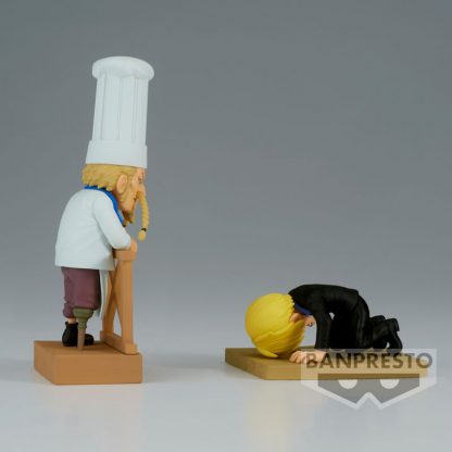 One Piece WCF Log Series Sanji & Zeff 2 world collectable figure 8cm - Image 2