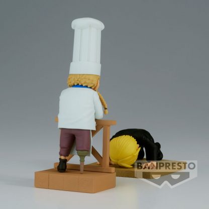 One Piece WCF Log Series Sanji & Zeff 2 world collectable figure 8cm - Image 3