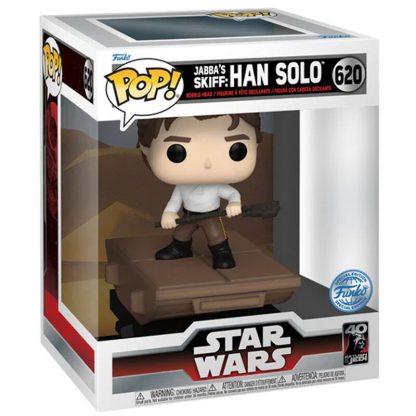 POP figure Deluxe Star Wars Jabba Skiff Han Solo Exclusive - Image 2