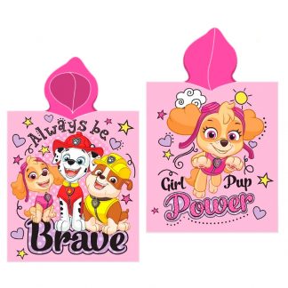 Paw Patrol cotton poncho towel