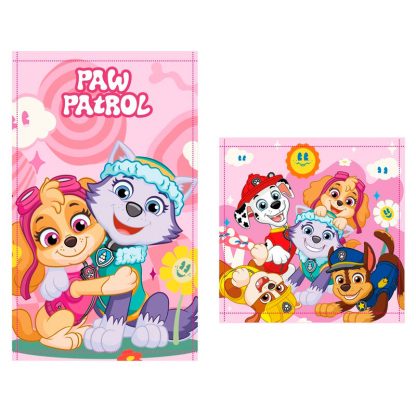 Paw Patrol set 2 cotton bath towels