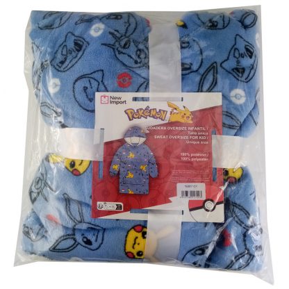 Pokemon oversize sweatshirt coat kids coral - Image 2