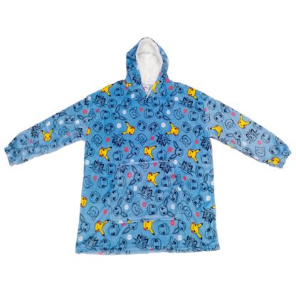 Pokemon oversize sweatshirt coat kids coral - Image 3